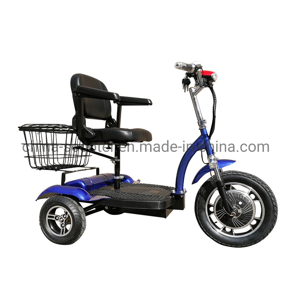 Folding 500W 48V Electric Trike, Adult Electric Tricycle with Big Front Wheel (TC-031)