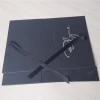 Folding box paper box with black ribbon tie for Men&#039;s formal white T-shirts
