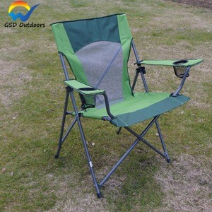 Folding Chair Outdoor Waterproof Reclining Camping Chair with Cap Holder Customized Adult Fishing Chair with Adjustable Backrest
