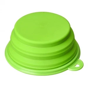 Food Grade Silicone Collapsible Dog Customized Bowl Perfect for Outdoor or Travel