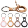 For Air Tags Accessories Protective Case For Apple Airtags Smart Leather Pu Silicone Keychain Hang Tags Keyring Case Airtags