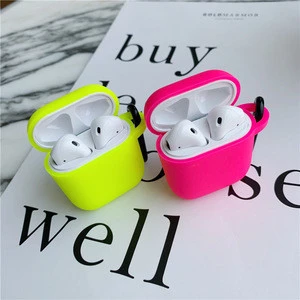 For Airpods 2 Case Silicone Stitch Cartoon Cover  for air pod Cute Earphone Case 3D Headphone case for Earpods Accessories