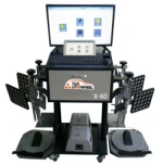 Four-wheels aligner machine vehicle equipment for car
