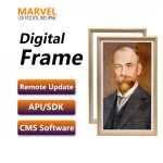 Free Mp3 Mp4 Big App Download Wifi 21 20 Inch Bf Photo Hd Wood Digital Smart Photo Frame