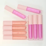 Free Sample Mix colors Fantastic custom matte lipstick Matte liquid private label lip gloss shiny high glitter lip gloss