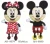 Import Free Shipping 85cm Minnie Mickey Mouse Balloon Cartoon Birthday Party Balloons Decorations from China