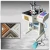 Import Fully automatic CNC automatic cross stitch painting 45 degree stitching and mounting woodworking frame angle nailing machine from China