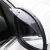Import FY fashion 2pcs PVC Car Rear view Mirror sticker rain eyebrow weatherstrip auto mirror Rain Shield shade cover protector guard from China