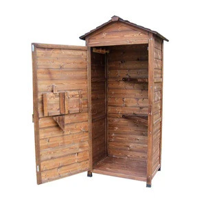 Garden tool box cabinet outdoor Wooden storage sheds
