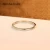 Import GEM&TIME Solid Gold Ring 14K Engagement Gold Ring Couple Single Round Wedding Band Solid Gold Signet Ring from China