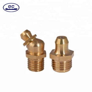 Generic Chrome or Brass Plated Steel Material Grease Nipples Straight Type For Sale