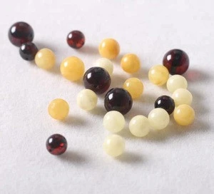 Genuine Poland Amber Beads Loose Gemstone  For Making Bracelet Polished Small-lot  #Amberbeads #LooseGemstone