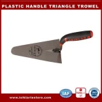 GERMAN Steel Concrete Bricklaying Plastering Trowel with Plastic Handle