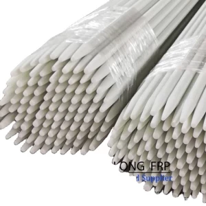 GFRP FRP Flexible Taper fiber glass plastic plant growing sticks