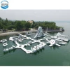 Giant Aquapark Floating Inflatable Water Park, Adult inflatable water sports For Sale