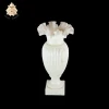 Gift Collection Hand craved Marble Flower pot stone vase NTMF-BS019