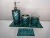 Import Glass and mosaic 450ml glass dispenser bathroom accessories from China