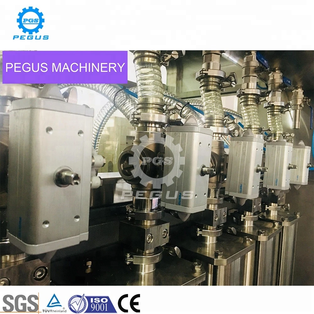 Glass bottle palm oil filling project for PET bottle oil filling and capping machine from China