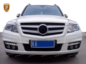 GLK PU body kit X204 model to B-bus style including bumper side skirts and exhaust