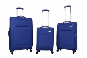 GM17023 Fabric Three Piece Luggage Set Travel Trolley Luggage Bag