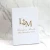 Import Gold and white velvet suede acrylic wedding invitation luxurious wedding invitation card from China