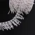 Import Gold Beaded Crystal Glass Rhinestone Tassel Trimming For Bridal dress Clothing Garment RT-0017 from China