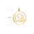 Import Gold-plated stainless steel hollow elephant earrings necklace accessories female fashion simple accessories from China