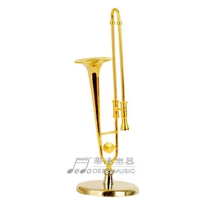 Goldplated Mini Trombone