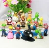 (Good Quality) 18PCS Super Mario Bros Action Figures, OEM Cartoon Figure, Cheap Action Figure Factory
