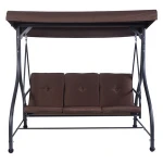 Good Supplier 185x110x173cm Garden 3 Seat Patio Swing