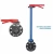 Import GT  Plastic PVC UPVC Butterfly Valve from China
