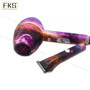 Gubebeauty hair barbershop starry sky graffiti super wind quiet salon homeuse electric hair dryer hair with FCC&CE