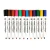 Import GXIN Muti-color Custom LOGO Nib Dry Erase White board Marker Pen With Clip from China