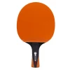 Haitian Colorful table tennis racket orange rubber poplar wood pingpong racquet adult training