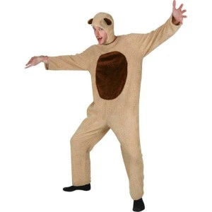 Halloween jumpsuit plush pajamas fancy hoodie dress mascot adult man kid panda costume