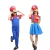 Import Halloween Super Mario family Kids Boys Girls Clothes Mario Brothers Cosplay jumpsuit Red and Green Costume from China
