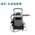 Import Handheld laser metal  rust removal cleaning machine from China
