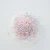 Import Handmade diy color beading accessories acrylic transparent AB color round beads color white loose beads jewelry accessories from China