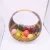 Import Handmade fancy luxury festive fruit food storage plastic rattan gift basket for fruit from China