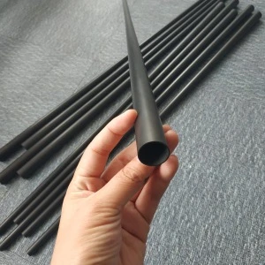 handmade tapered 3k carbon tube use as carbon snooker cue billiard cue