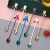 Import Hanging Design Cat Shape Teaspoon Small Tea Stirring Spoons Stainless Steel Gold Coffee Spoon Mini Spoon Tableware Kitchen Tools from China