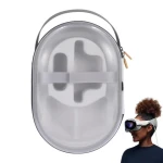 Hard Carrying Case for Apple Vision Pro, Compatible with Charger Handheld Travel Case Shockproof Portable Bag for Vision Pro