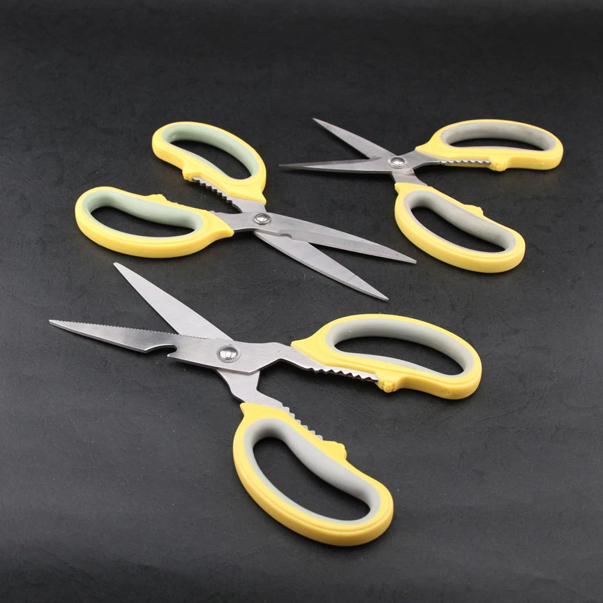 HD-M146 Multi Purpose Kitchen scissors Professional Heavy Duty Stainless Steel Poultry Shears for Fish, Chicken, Poultry, Meat