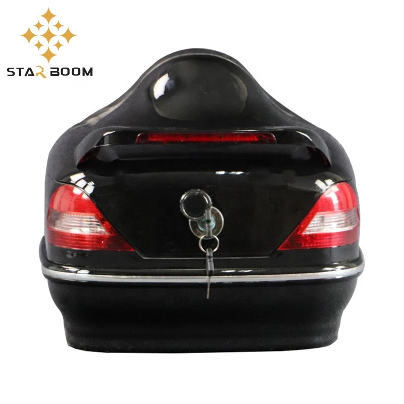 HDMP Motorcycle spare parts accessories M0627 Motorcycle rear box 3.65kg 40.5*34.5*36cm OEM Motorcycle rear box