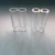 Import heat resistant quartz tube both ends open glass cylinder from China