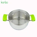 Heat resistant utensil universal silicone pan pot cooker hand shank cover clip