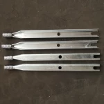 hebei handan jinmai electrical power fitting forge carbon steel 33kv power line pin insulator with spindle