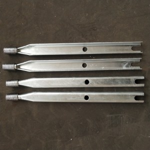 hebei handan jinmai electrical power fitting forge carbon steel 33kv power line pin insulator with spindle