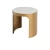 Import High End Modern Cafe Round Coffee Table Bedroom Living Room Sofa Side Table Small metal end table from China