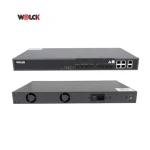 High Performance FTTH XPON OLT  1U Rack 8GE 8PON GPON OLT